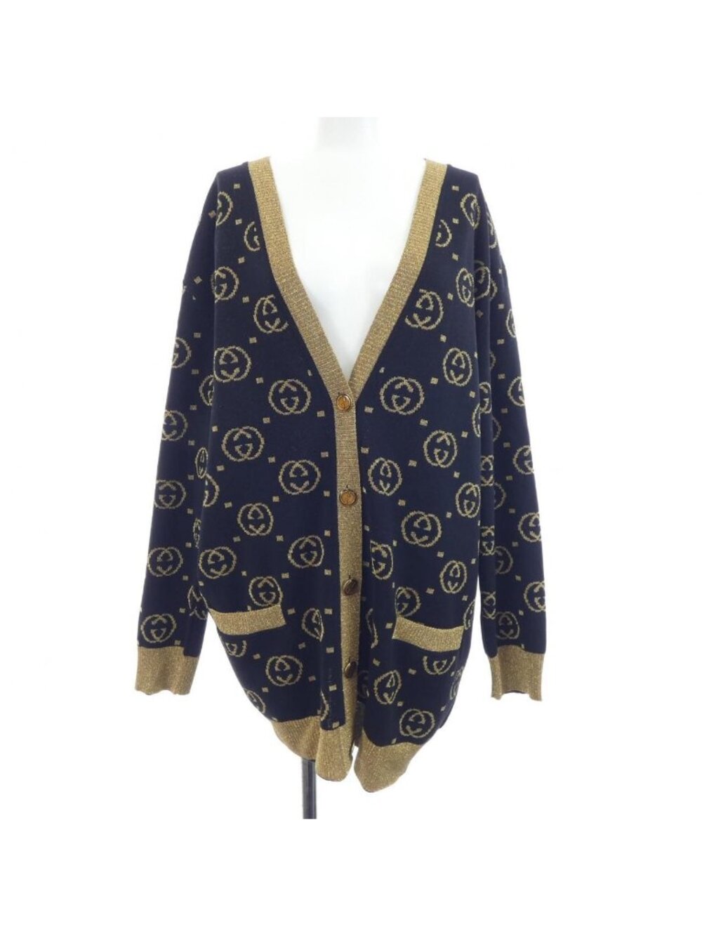 Gucci Interlocking Cardigan Black